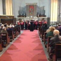 Pranzo con i poveri della Parrocchia di San Benedetto e concerto del Coro Anteas