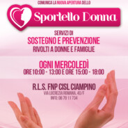 Inaugurazione Sportello Donna presso la RLS FNP CISL di Ciampino